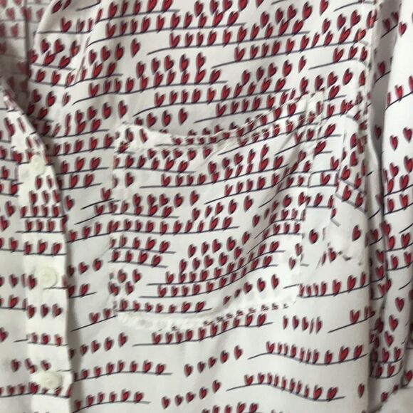 ❤️Beach  Lunch Lounge Blouse 1X - Picture 6 of 6